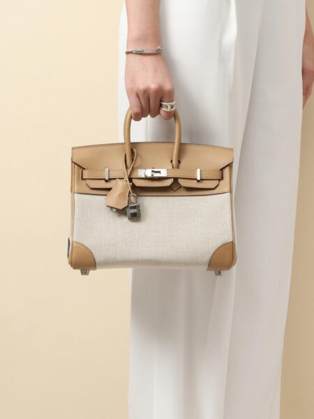 [에르메스] 버킨 25cm Swift Silver