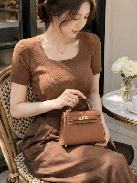 [에르메스] 켈리 19cm Chevre (16 Colors)