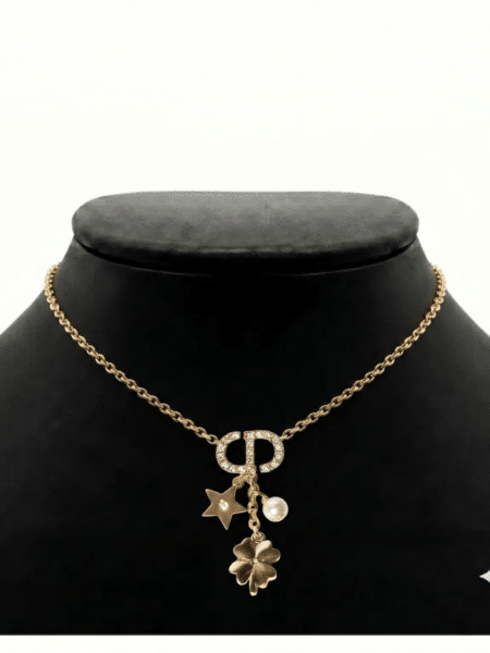[디올] Petit CD Lucky Charms 목걸이 N3128WOMCY