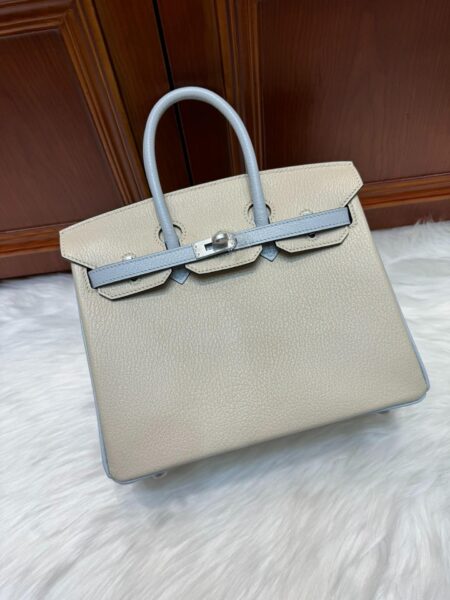 [에르메스] 버킨 25cm Chevre Silver ( 2 Colors)