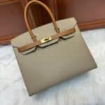 Gris Trench / Gold