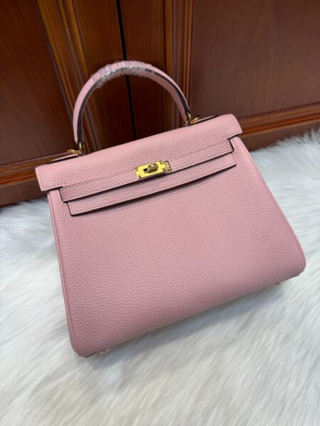 [에르메스] 켈리 25cm Togo Gold