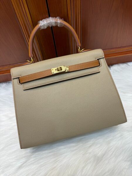 [에르메스] 켈리 25cm Epsom Gold