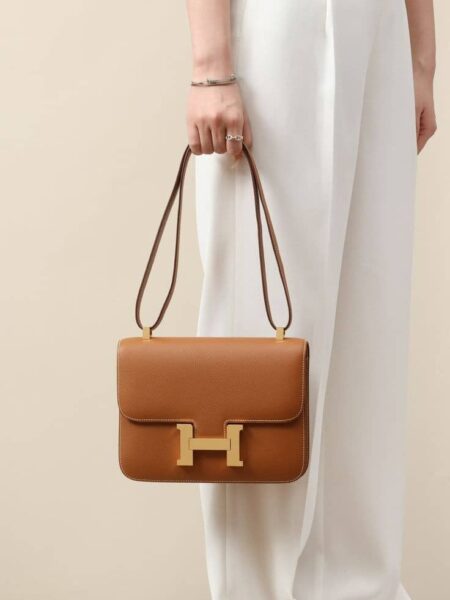 [에르메스] 콘스탄스 24cm Epsom Gold