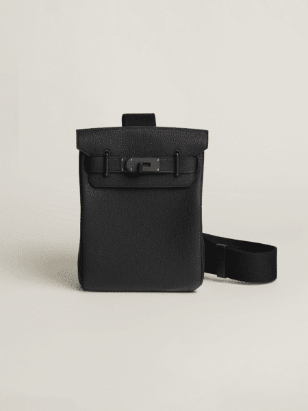 [에르메스] Hac a Dos PM 백팩 18cm Canvas & Togo / Noir