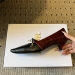 BLACK / BURGUNDY