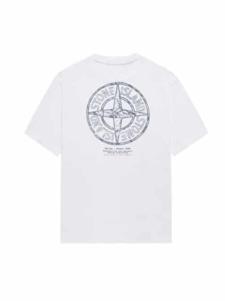 [스톤 아일랜드] 로고 프린트 반팔 티셔츠 (3 COLORS)