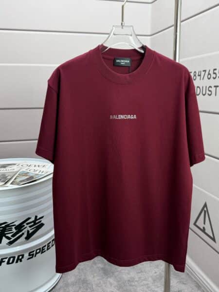 [발렌시아가] 큐빅 로고 반팔 티셔츠 (3 COLORS)