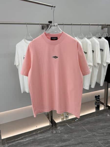 [발렌시아가]  스케치 로고 프린트 반팔 티셔츠 (2 COLORS)