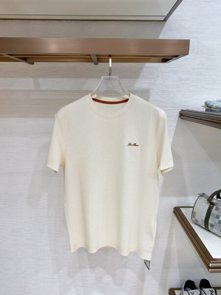 [로로피아나] 니트 라운드넥 티셔츠 (4 COLORS)
