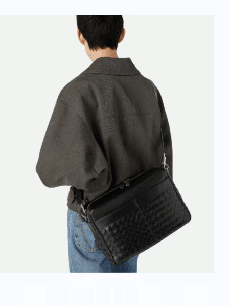 [보테가베네타] 라지 인트레치아토 포켓 카메라 백 843857 (2 Colors)