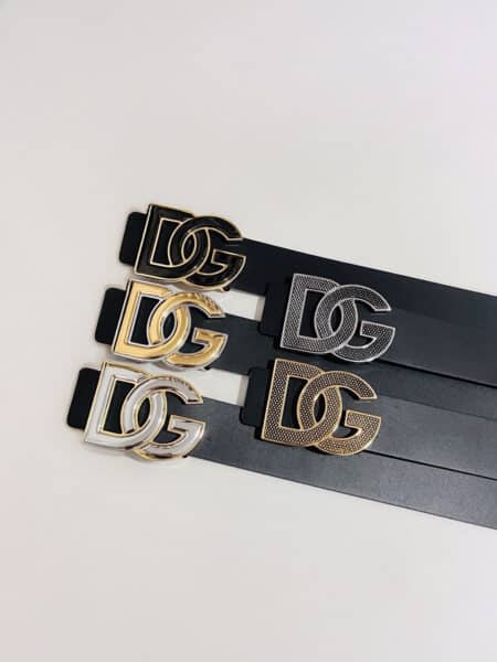 [돌체앤가바나] DG 로고 버클 벨트 4CM (5 COLORS)