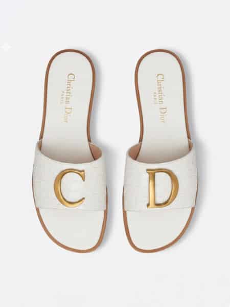 [디올] Dior C'est Dior 레더 슬라이드 샌들 (7 COLORS)