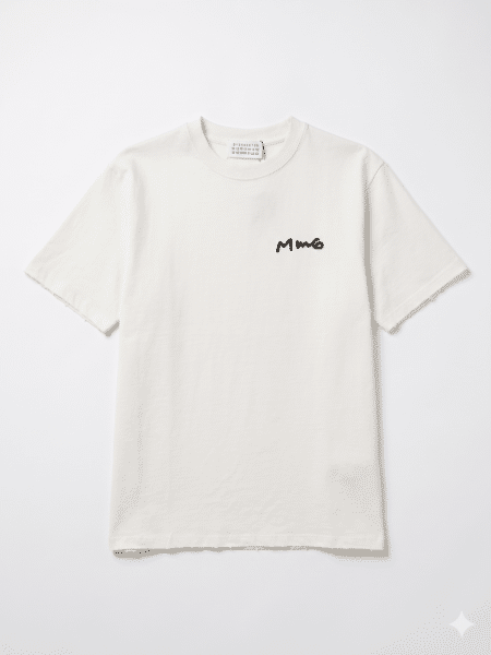 [메종마르지엘라] MM6 넘버링 로고 티셔츠 (2 COLORS)