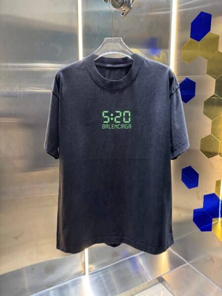 [발렌시아가] 5:20 로고 티셔츠 (5 COLORS)