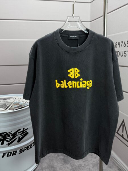 [발렌시아가] BB 로고 반팔 티셔츠 (4 COLORS)