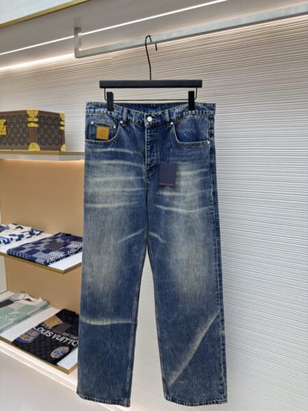 [루이비통] 워시드 데님 팬츠