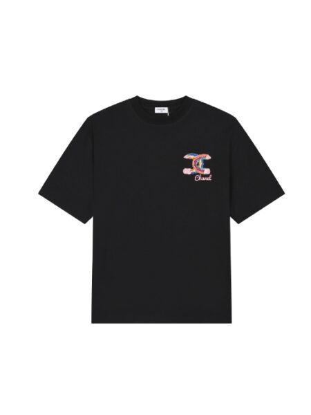 [샤넬] 멀티 로고 코튼 반팔 티셔츠 (3 COLORS)