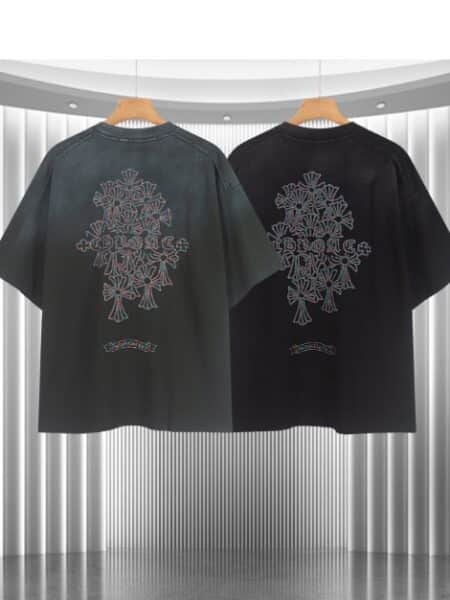 [크롬하츠] 멀티 크로스 반팔 티셔츠 (2 COLORS)
