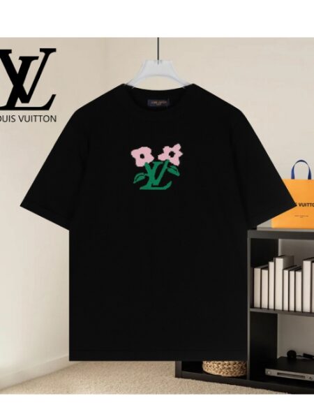 [루이비통] 플라워 반팔 티셔츠 (2 COLORS)