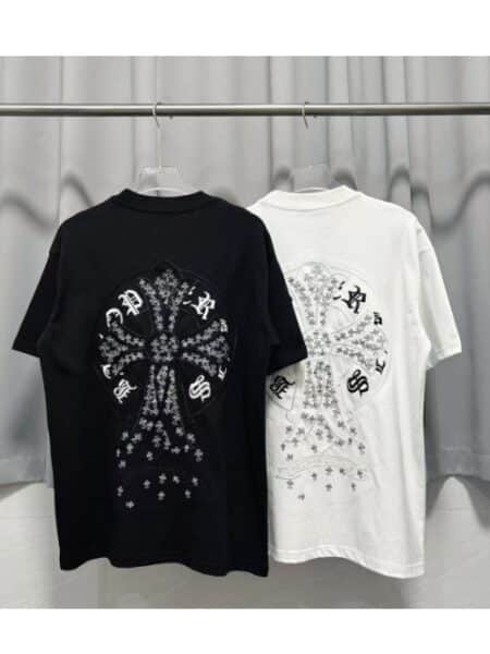 [크롬하츠] 백로고 멀티 크로스 반팔 티셔츠 (2 COLORS)