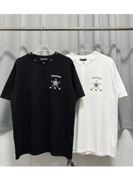 [크롬하츠] 스타 오브 데이비드 넥 스타 반팔티 (2 COLORS)