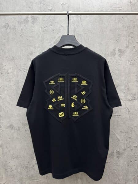 [발렌시아가] BB 엠브로이드 멀티 로고 아카이브 티셔츠 (2 COLORS)