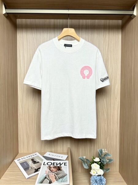[크롬하츠] 호스슈 패치 반팔 티셔츠 (2 COLORS)