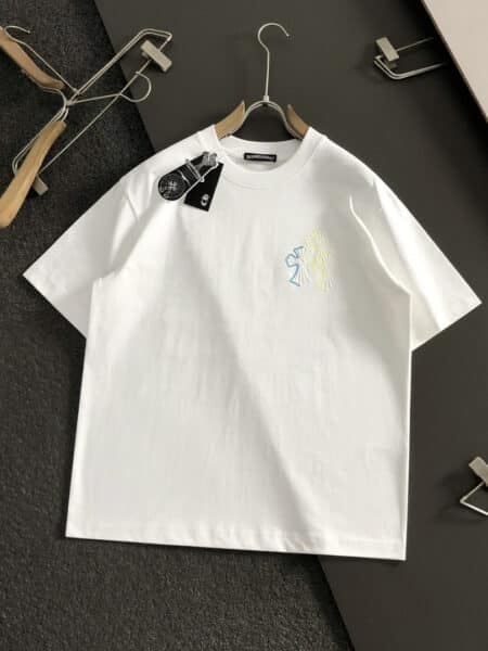 [크롬하츠] 멀티 컬러 네온 크로스 레이어드 반팔티 (2 COLORS)