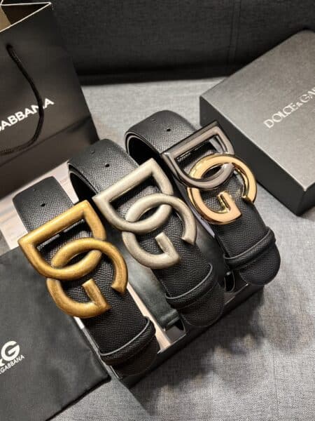 [돌체앤가바나] DG 로고 벨트 40mm (3 Colors)