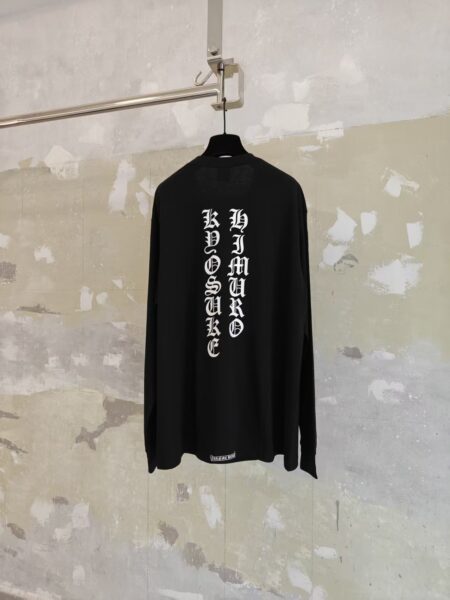 [크롬하츠] 히무로 쿄스케 콜라보 긴팔 티셔츠