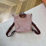 Nude Pink 브라운 가죽 덮개