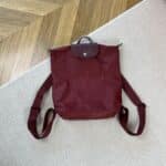 Burgundy 톤온톤 가죽 덮개