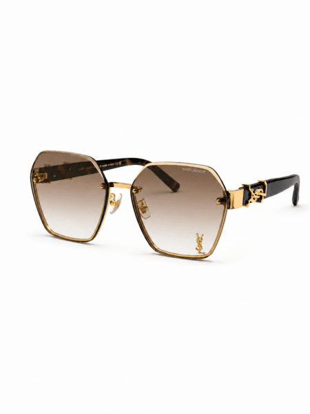 [생로랑] YSL 카산드라 모노그램 기하학 메탈 선글라스 SLM103 (6 COLORS)