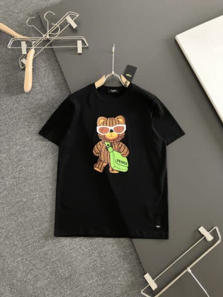 [펜디] 테디베어 프린트 티셔츠 (2 COLORS)