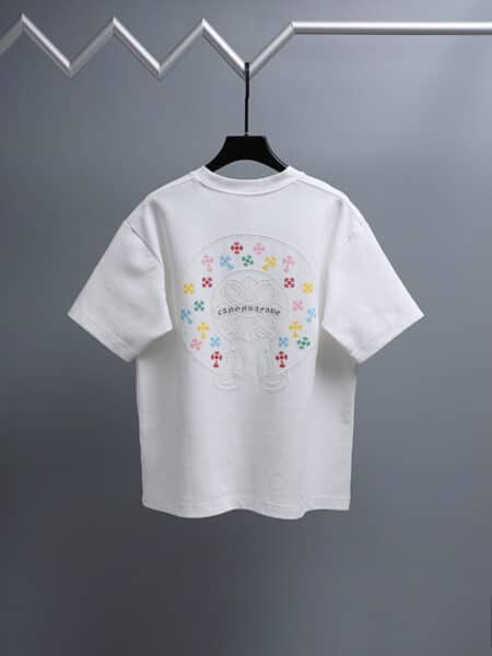 [크롬하츠] 멀티컬러 크로스 호스슈 반팔 티셔츠 (2 COLORS)