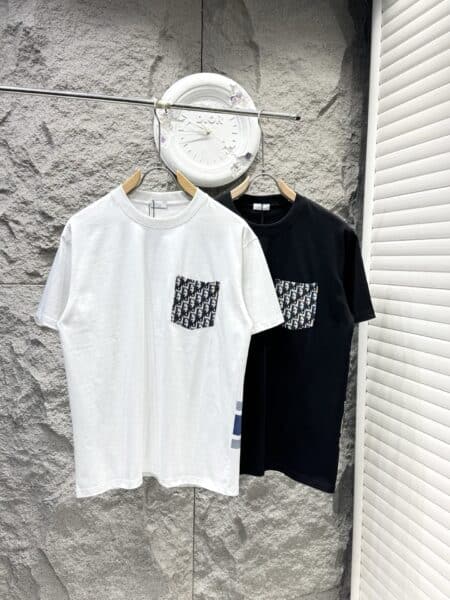 [디올] 오블리크 포켓 티셔츠 (2 COLORS)