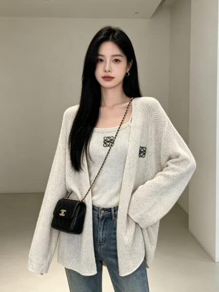 [로에베] 심플 캐미솔 투피스 세트