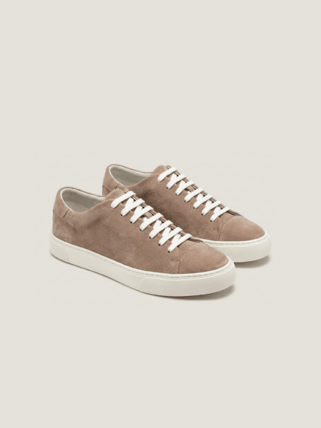 [브루넬로 쿠치넬리] 스웨이드 로우탑 스니커즈 (2 COLORS)