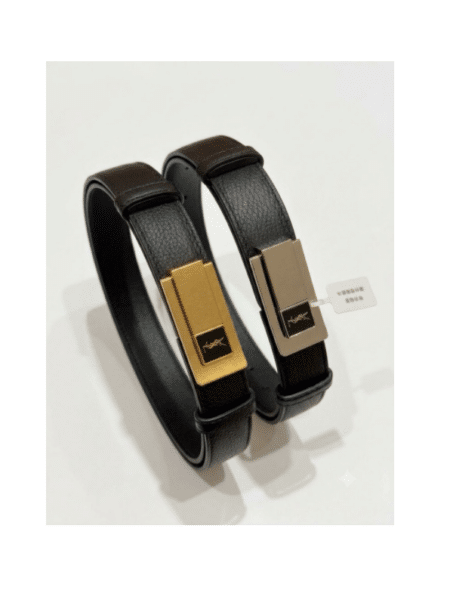 [생로랑] 레더 벨트 25mm (2 Colors)