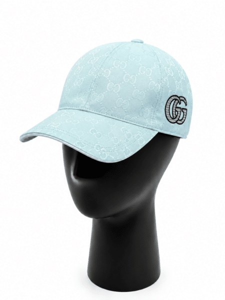 [구찌] GG 캔버스 더블 G 로고 자수 볼캡 (4 COLORS)