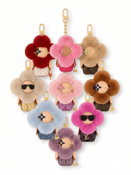 [루이비통] 비비엔 패셔니스타 인형 백참 키링 브라운 M02992 (9 COLORS)