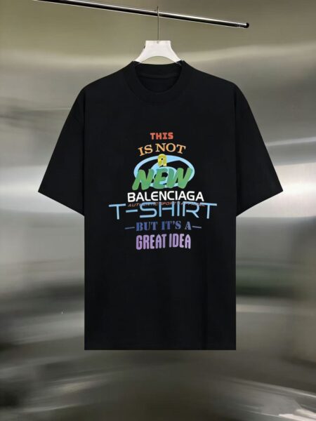 [발렌시아가] 그래픽 레터링 반팔 티셔츠 (3 COLORS)