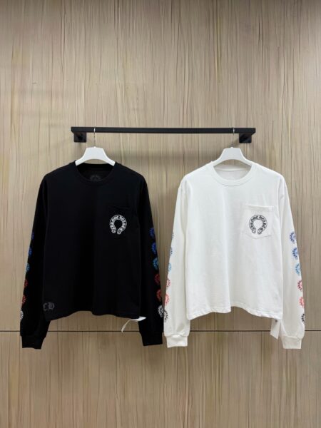 [크롬하츠] 멀티 컬러 호스슈 포켓 롱슬리브 (2 COLORS)