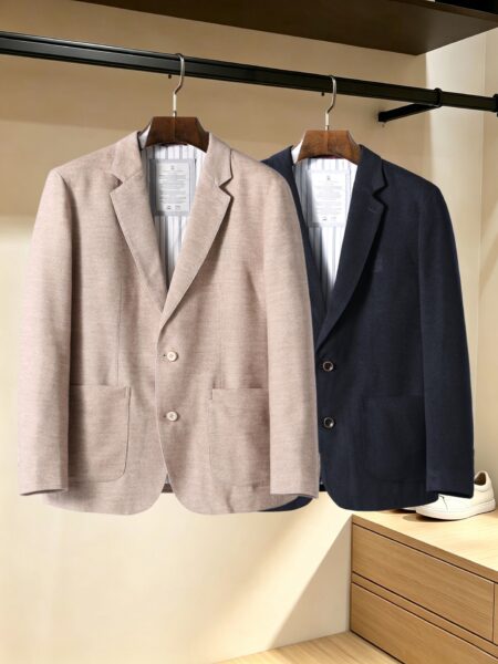 [브루넬로 쿠치넬리] 울 캐주얼 블레이저 (2 COLORS)