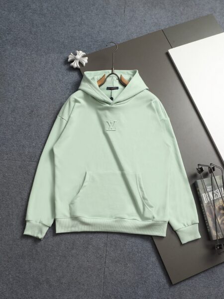 [루이비통] 자수 로고 후드 티셔츠 (4 COLORS)