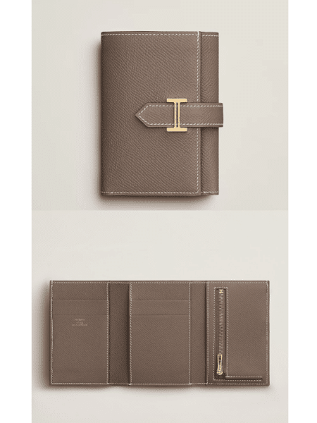 [에르메스] Bearn 트라이폴드 지갑 Epsom H082875CC18 (5 Colors)