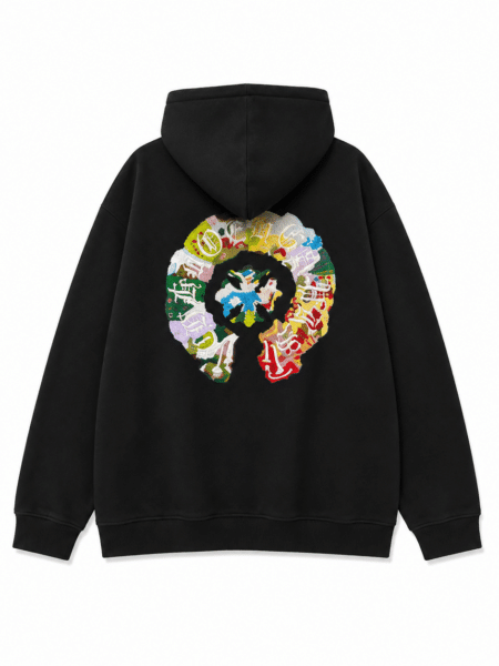[크롬하츠] 2026 FW 신상 컬러풀 자수 아메리칸 캐주얼 집업 후디 (2 COLORS)