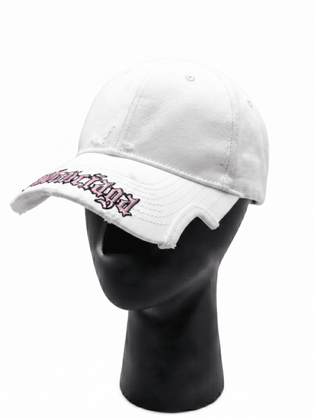 [발렌시아가] 레터링 자수 코튼 볼캡 (2 COLORS)