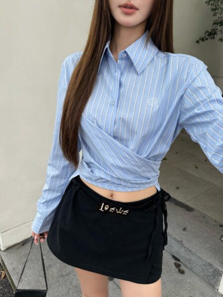 [로에베] 로에베 x 파울라스 이비자 스트라이프  랩 셔츠 (2 COLOR)